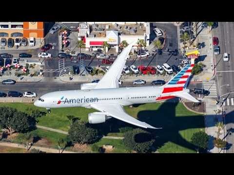 🔴 LIVE American Airlines| Epic Takeoffs & Landings at Sunrise 24/7