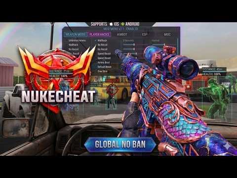 COD MOBILE HACK IOS MOD MENU | IOS COD MOBILE HACK AIMBOT ESP WALLHACK NO JAILBREAK NEW VERSION