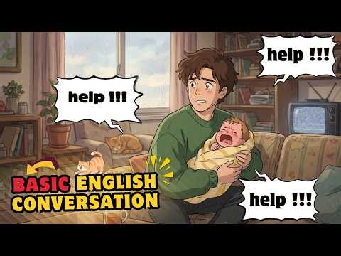 Daily Life Situations - Basic English Conversation & Listening Practice