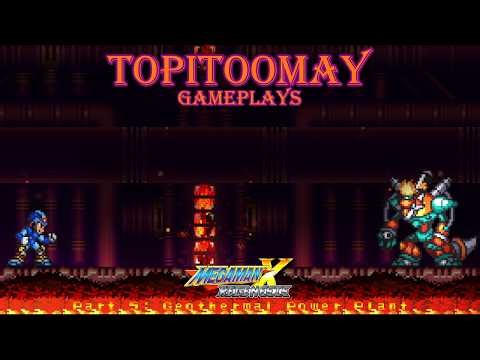 Topitoomay Gameplays: Mega Man X Regenesis Part 5: Geothermal Power Plant