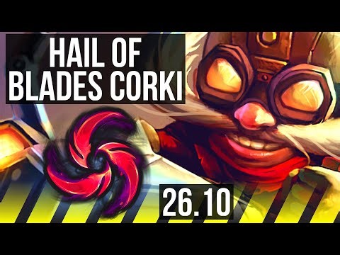 CORKI & Pyke vs TWITCH & Milio (ADC) | Hail Of Blades | EUW Diamond | 26.10