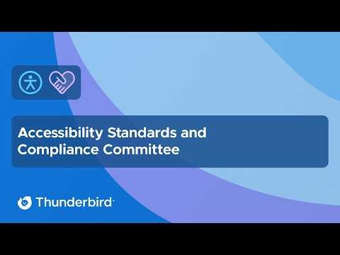 Accessibility Committee: September 2026