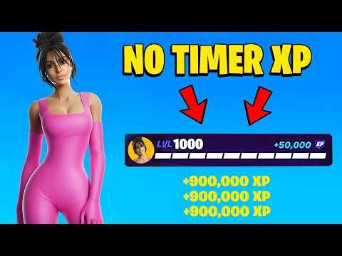 THE BEST *NO TIMER* FORTNITE XP MAP to FARM & LEVEL UP FAST in FORTNITE Chapter 7! (188,000!)