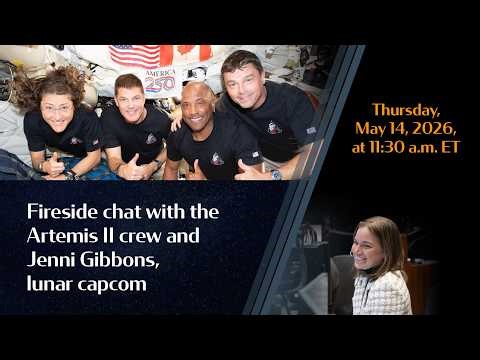 Live Q&A with the Artemis II crew at the Canadian Space Agency