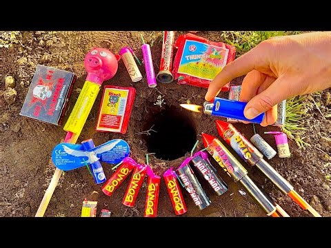 Lighting Fireworks Underground!