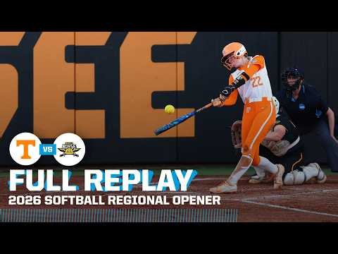 Tennessee vs. Northern Kentucky: 2026 NCAA softball regionals | FULL REPLAY