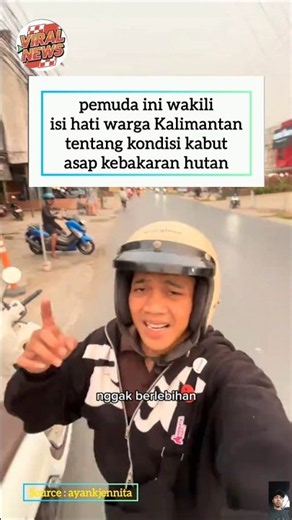 Voicing the frustration of Kalimantan residents regarding the forest fire haze crisis