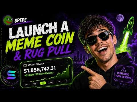 HOW I RUG PULL A MEME COIN IN 7 MINUTES (NEW METHOD 2026)