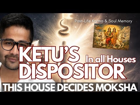 Ketu’s Dispositor in All 12 Houses - Past-Life Karma, Moksha & Hidden Soul Contracts