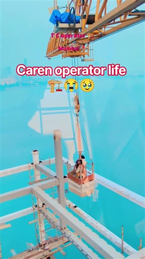 Caren operator life 🏗️😭🥹 #karen #operator #construction #life #_shorts #ytshorts #viralshorts #yt #_