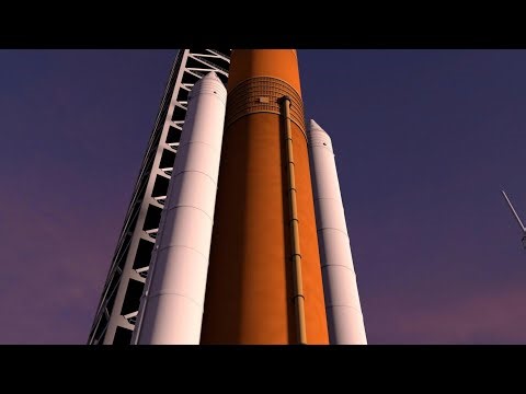 SLS,Space Launch System | AFP Animé