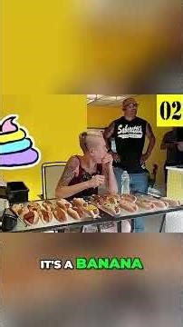 Hot Dog Eating Challenge: Crazy Toppings & Marshmallows! #shorts