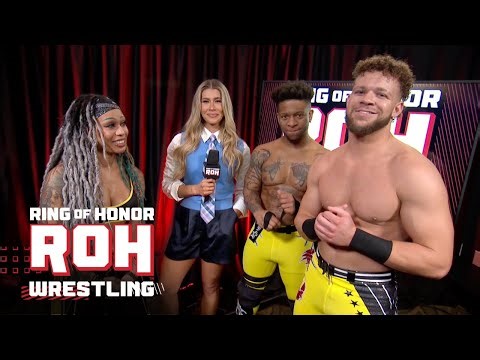 CRU Returns to ROH | Lio Rush & Action Andretti Welcome Lacey Lane | ROH TV 1/8/2026