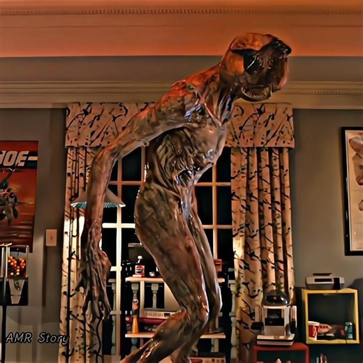 When the Monster Enters a House Full of Deadly Traps 🤯🔥 | Stranger Things #Shorts