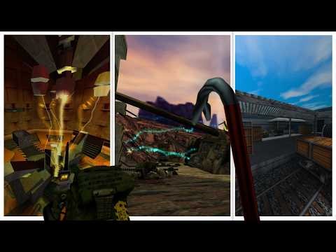 Jogando 𝗧𝗢𝗗𝗢𝗦 os Half-Life da primeira antologia
