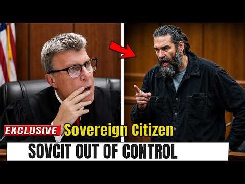 Sovereign Citizen Goes Out of Control — Judge SHUTS Him Down Instantly