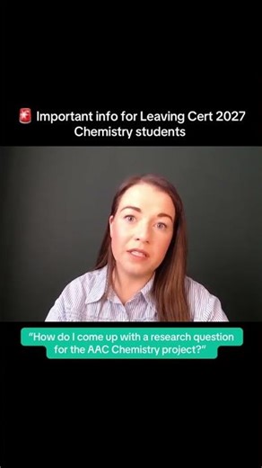 2027 LC Chemistry Exam Advice #leavingcert