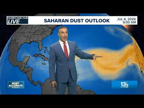 How Saharan dust impacts the 2026 Atlantic hurricane season