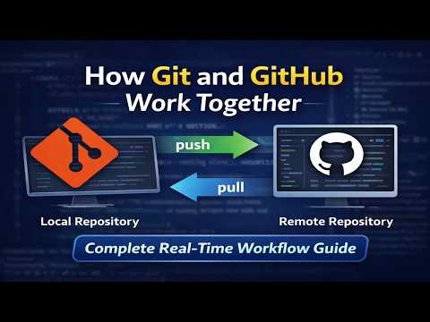 How Git and GitHub Work Together in ASP.NET Core Web API with Visual Studio