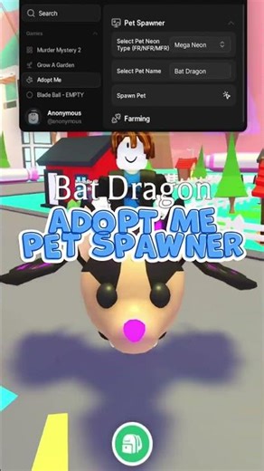 🎮 DARK SPAWNER 🎮 Adopt Me Script | Spawn Pets Fast