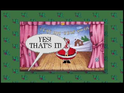 Sierra Season's Greetings 1990 (Dosbox-x/Soundblaster + MT32 emulation)