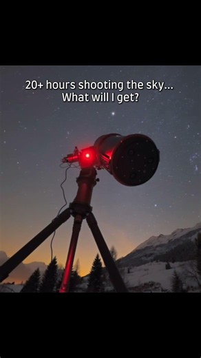 What can 20+ hours on a single target reveal? #zwo #space #astrophotography #astronomy