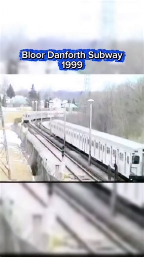 Ray Neilson captured two Bloor Danforth (Line Two) subway trains passing each other between Victoria Park and Warden in 1999. Both these class trains have been retired, currently the T-1 class trains hold down service on the line. #toronto #torontotransit #torontohistory #ttcsubway #torontosubway | Old TTC