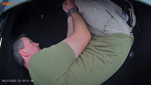 Fast escape method if trapped inside a vehicle trunk during abduction