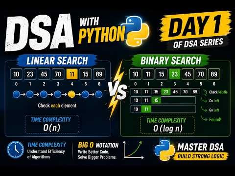 "Day 1" of DSA with Python