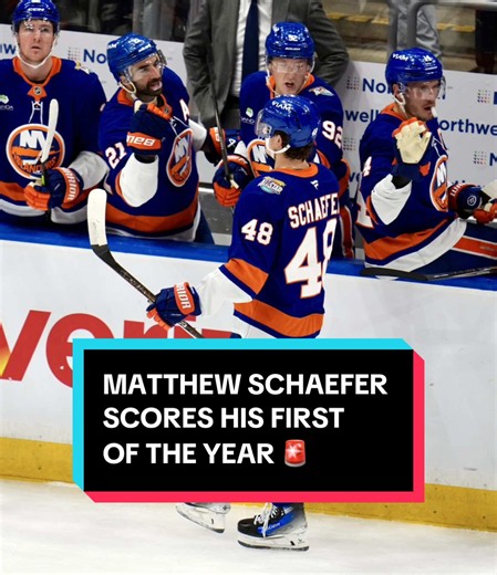 Matthew Schaefer scores his first of the year — New York Islanders highlight