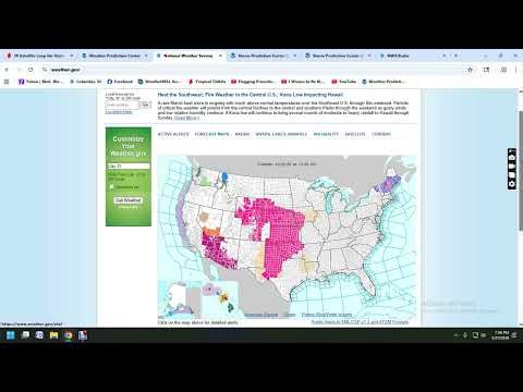 Fir Weather Concerns Central U.S., Severe & Winter Weather Continues, From Storms to Snows, Flooding