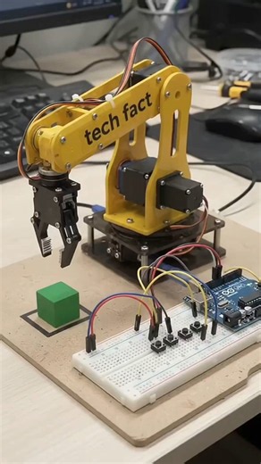 How to Build a 3 Axis Arduino Robot from Scratch# #arduinoday
