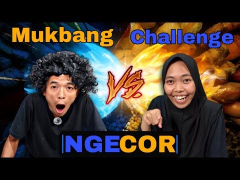 Mukbang Challenge Jajanan Warung, Premen, Jelly, Minuman, Wafer, Sayuran, dan makanan ekstrim lain