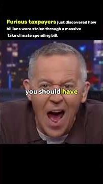 Gutfeld EXPOSES the multi-billion dollar Biden climate scam 🚨