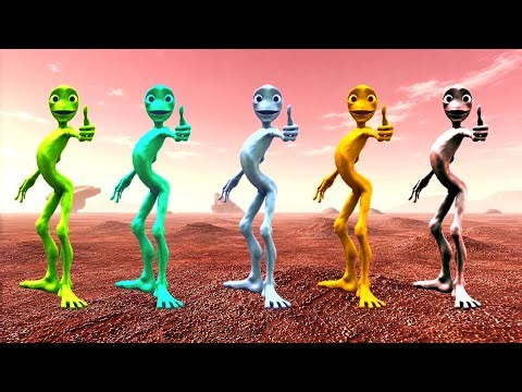 Green Alien Dance | Green Alien Dance challenge | Ultimate Alien Dance video | Dame tu cosita Dance