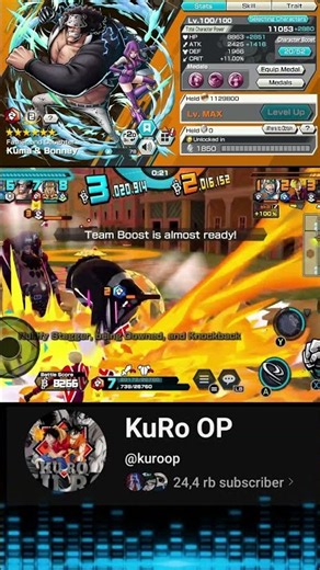 🔥 KUMA BONNEY VS ZORO SANJI ‼️‼️ONE PIECE BOUNTY RUSH [ KuRo OP ]