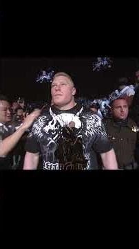 Brock Lesnar's first UFC walkout #ufcshorts