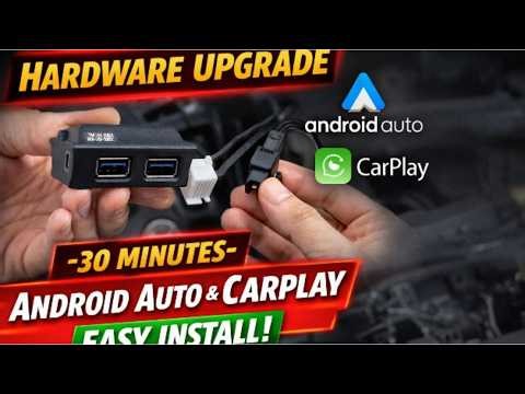 Mazda Android Auto & Apple CarPlay Hardware Install | Fast & Simple