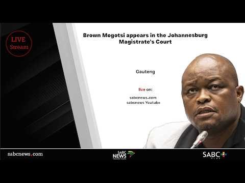 Brown Mogotsi appears in the Johannesburg Magistrate's Court