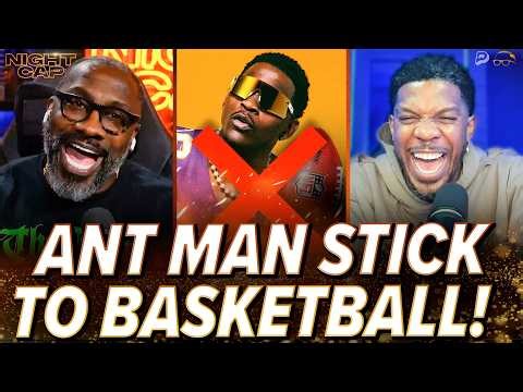 Unc & Iso Joe CLOWN Anthony Edwards for thinking he could play in the NFL! | Nightcap