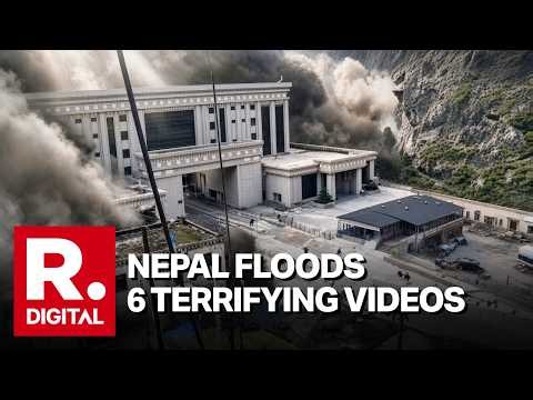 Nepal Floods: 6 Viral Videos Capture Sudden Flash Floods, Debris Surges & Widespread Destruction