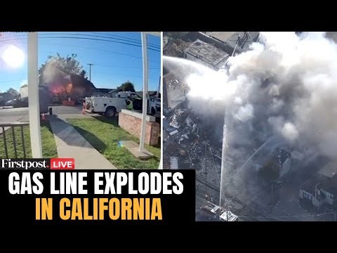 LIVE: Massive Gas Line Explosion in California Destroys Properties, At Least 6 Injured | Hayward