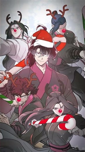 WEBTOON CHARACTERS DURING THE HOLIDAYS