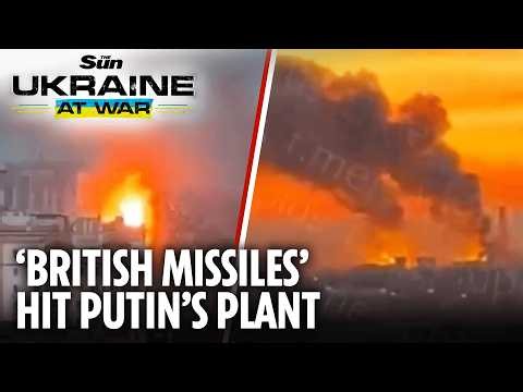 Ukraine hits key Putin defence plant with ‘British Storm Shadow missiles’
