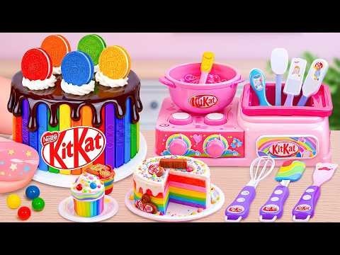 Yummy Chocolate Birthday Cake Recipe 🍫🎂 Miniature Dessert Cake ASMR 🌈 Mio Cooking