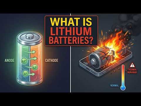 How Lithium Batteries Work And Why They Sometimes Explode