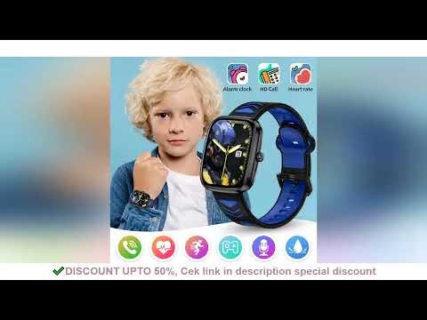 LIGE Kids Smartwatch Teenage Pedometer Sports Children Smartwatch Boys Girls Present Wireless