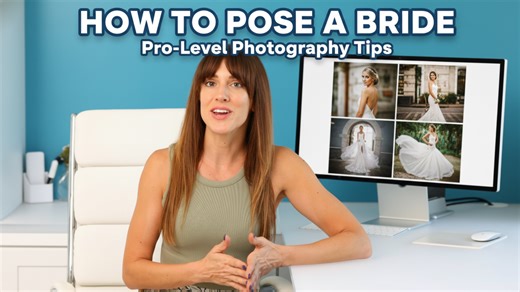 Beginner wedding photography: How to pose a bride