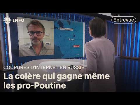 Coupures d’Internet : un nouveau front de tension en Russie | 24•60