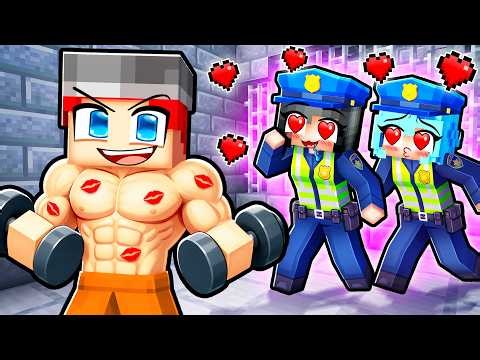 Bodybuilding to Rizz POLICE GIRLS in Minecraft!